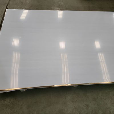 Qualität  Thick 304 Stainless Steel Sheet 2B BA 8K Finish 0.3mm With Excellent Formability Fabrik