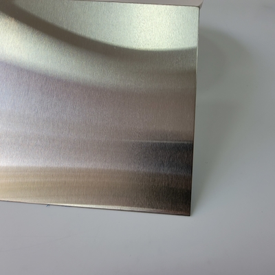 Schwarzes gebürstetes Edelstahlblech-Metall 2mm 48 x 96 gebürstete Stahlplatte 403f 404 409 430f